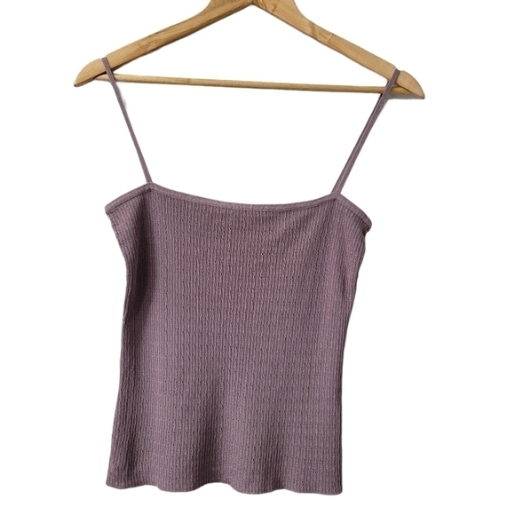 Mauve Pink Skinny Strap Camisole Tube Top Sz M - Picture 4 of 9